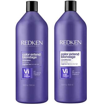 Redken Color Extend Blondage Shampoo & Conditioner 1lt Duo for toning & Strengthening Redken 5th Avenue NYC - On Line Hair Depot