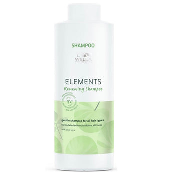 Wella Professionals Elements Renewing Shampoo and Conditioner 1000ml 1 Litre Duo Wella Professionals - On Line Hair Depot