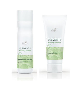 Wella Professionals Elements Renewing Shampoo 250 and Conditioner 200 Duo Wella Professionals - On Line Hair Depot