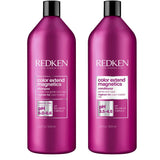 Redken Color Extend Magnetics 1lt Colour Shampoo & Conditioner DUO Treated Hair Redken 5th Avenue NYC - On Line Hair Depot