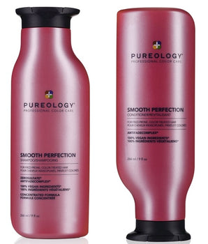 PUREOLOGY Smooth Perfection Shampoo + Smooth Perfection Condition Duo 250ml Pureology - On Line Hair Depot