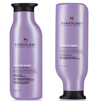 Pureology Hydrate Sheer Shampoo and Conditioner 250ml Duo Pureology - On Line Hair Depot