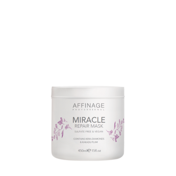 Affinage Miracle Repair Mask with Kera-Diamonds 450ml Cruelty Free Affinage - On Line Hair Depot