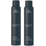 Schwarzkopf Session Label The Mousse 200ml x 2 volumizing mousse DUO - On Line Hair Depot