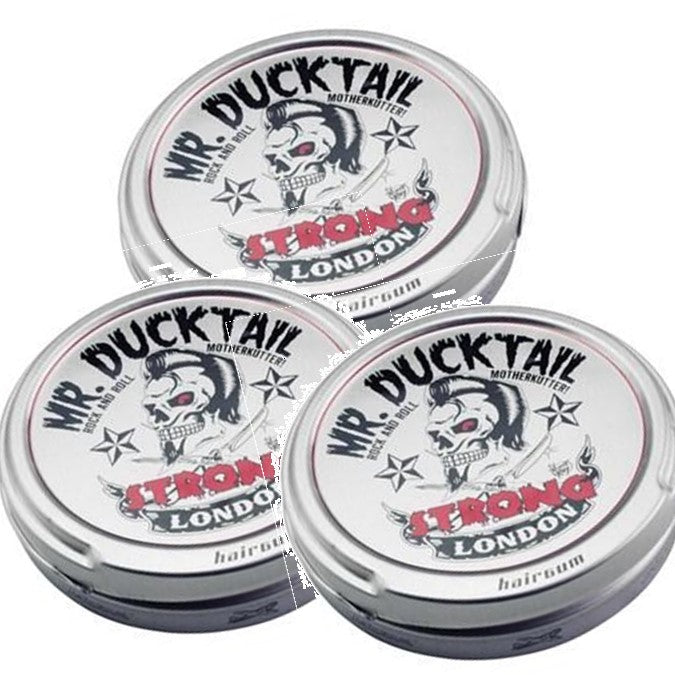 Mr Ducktail Hairgum Strong 3 x 40g - On Line Hair Depot