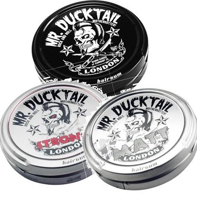 Mr Ducktail Hairgum Trio Pack Mixed Original, Matte & Strong 1 of each - On Line Hair Depot