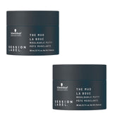 Schwarzkopf Session Label The Mud Shapes and defines hair Medium Hold 65ml x 2 - On Line Hair Depot