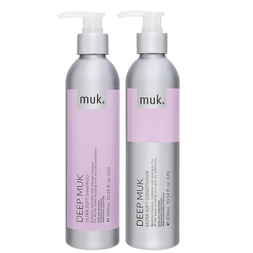 Deep Muk Ultra Soft Shampoo & Conditioner 300ml Duo - On Line Hair Depot