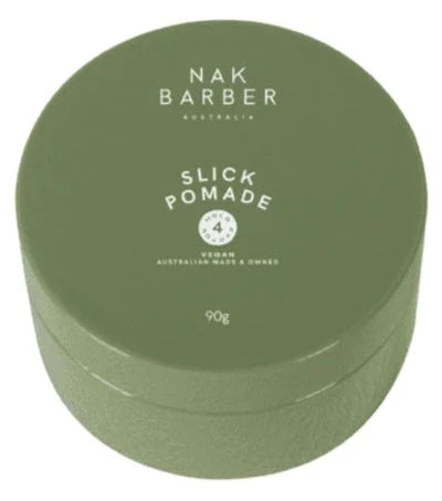 Nak Barber Slick Pomade - High Shine Polish Light Hold 90g x 2 - On Line Hair Depot