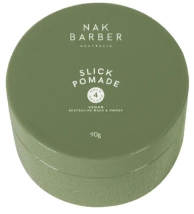 Nak Barber Slick Pomade - High Shine Polish Light Hold 90g x 6 - On Line Hair Depot