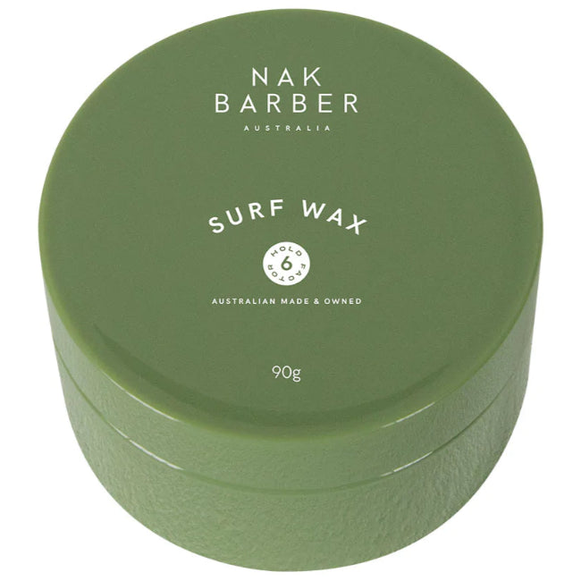 Nak Barber Surf Wax Matt Wax Medium hold 90g Six Pack - On Line Hair Depot
