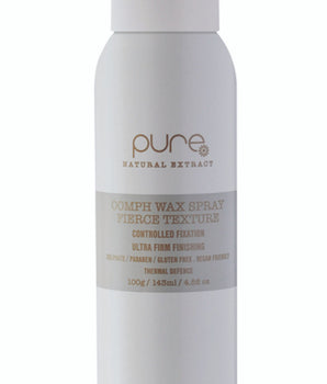 Pure Oomph Wax Spray 100g / 143ml Controlled Fixation Fierce Texture firm Finish Pure Hair Care - On Line Hair Depot