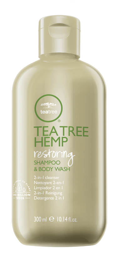 Paul Mitchell Tea Tree Hemp Restoring Shampoo & Body Wash  2 in 1 - On Line Hair Depot