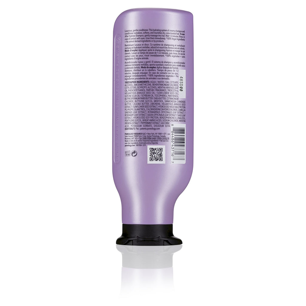 Pureology Hydrate Conditioner Nourishes normal to thick dry, color-treated hair - On Line Hair Depot