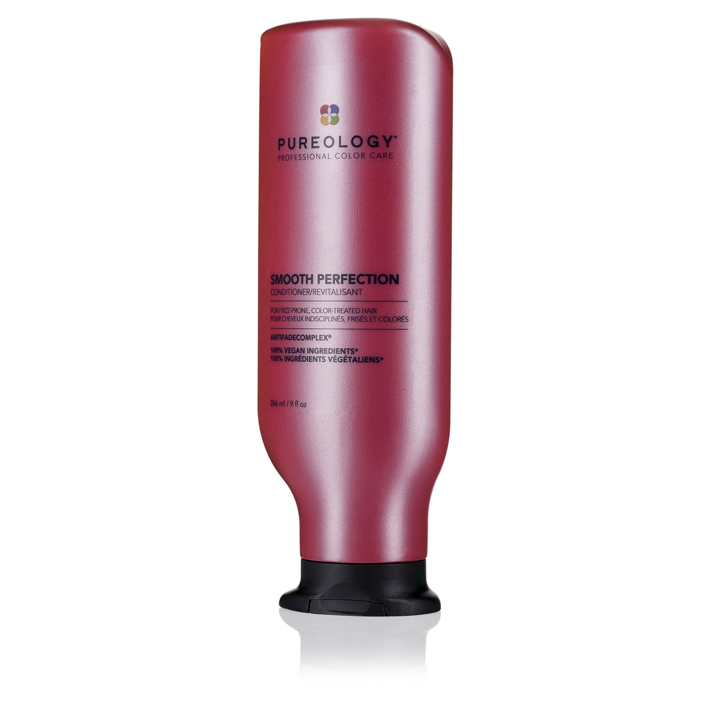 Pureology Smooth Perfection Conditioner lessens frizz in textured & straight hair - On Line Hair Depot