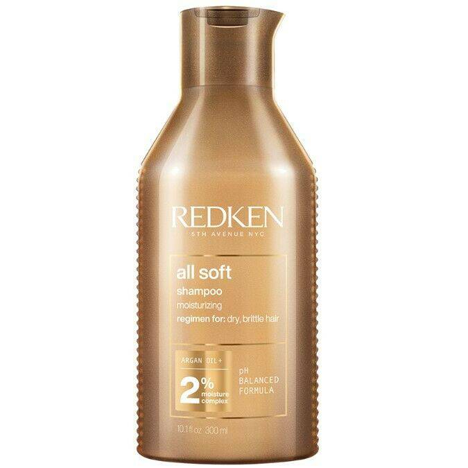 Redken All Soft Shampoo & Conditioner 300ml Duo Hair in Need of Moisture - On Line Hair Depot