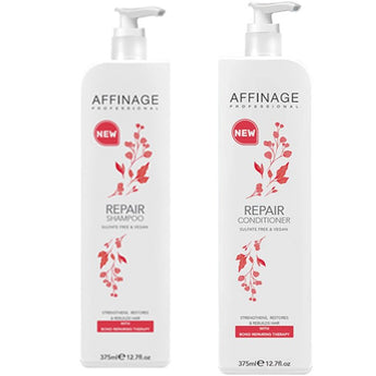 Affinage Professional Repair Shampoo & Conditioner 375ml Duo Bond Repair Therapy Affinage - On Line Hair Depot