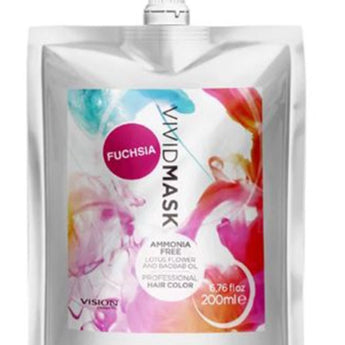 RPR My Colour Vivid Mask Fuscia 200ML - On Line Hair Depot
