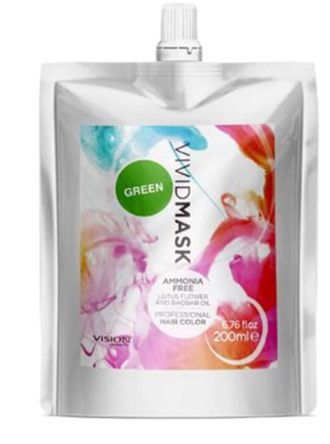 RPR My Colour Vivid Mask Green 200ML - On Line Hair Depot