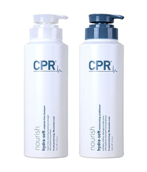 Vitafive CPR Nourish Hydra-Soft Duo Shampoo, Conditioner 900ml Duo CPR Vitafive - On Line Hair Depot