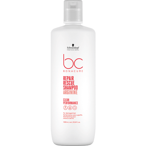 Schwarzkopf BC BONACURE Repair Rescue Shampoo, Conditioner 1lt Duo - On Line Hair Depot