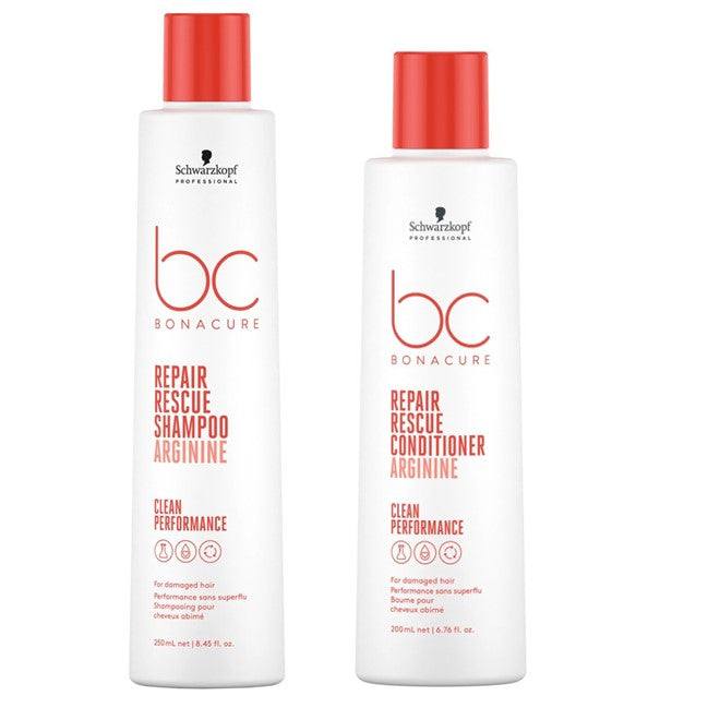 Schwarzkopf BC Peptide Repair Rescue Shampoo, Conditioner, Treatment Trio - On Line Hair Depot