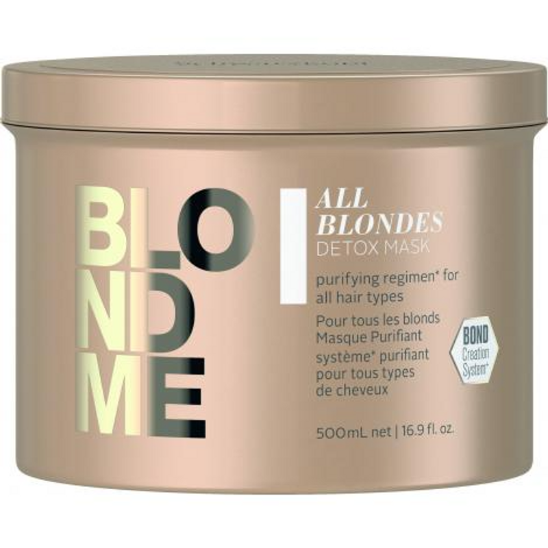Schwarzkopf BLONDME All Blondes Detox Mask 500ml - On Line Hair Depot
