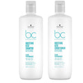 Schwarzkopf Bonacure Moisture Kick Shampoo Conditioner 1lt Duo - On Line Hair Depot