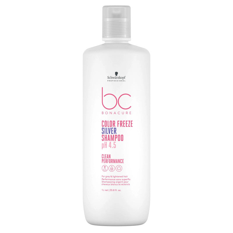 Schwarzkopf Color Freeze Silver Shampoo 1lt - On Line Hair Depot