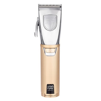 Silver Bullet Grenadier Metal Hair Clipper Gold - On Line Hair Depot