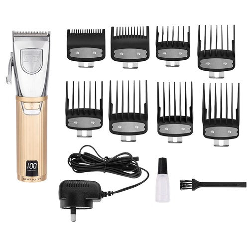 Silver Bullet Grenadier Metal Hair Clipper Gold - On Line Hair Depot