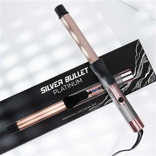 Silver Bullet Platinum Curling Iron 25mm - On Line Hair Depot