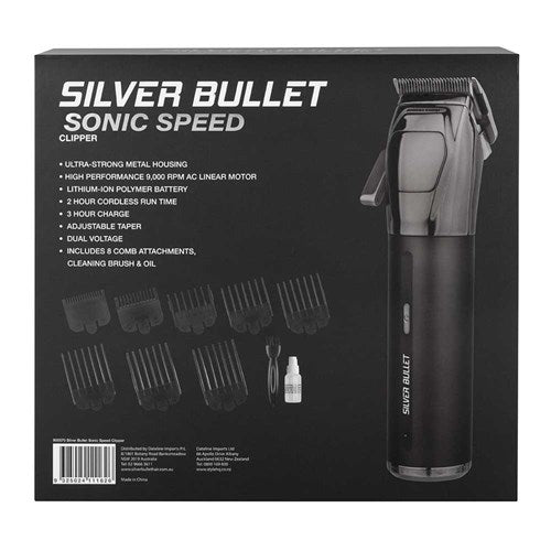 Silver Bullet Sonic Speed Hair Clipper - On Line Hair Depot