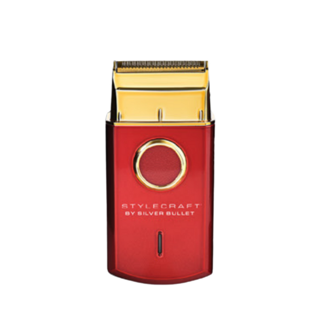 Stylecraft by Silver Bullet UNO Professional Single Foil Shaver Red - On Line Hair Depot