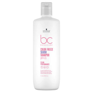 Schwarzkopf BC BONACURE Color Freeze Silver Shampoo 1lt Schwarzkopf Professional - On Line Hair Depot