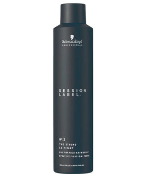 Schwarzkopf Session Label No.3 The strong 300ml dry firm hold hairspray - On Line Hair Depot