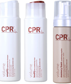 Vitafive CPR Volume Volumising Shampoo Conditioner & Foam Amplifier Trio Pack CPR Vitafive - On Line Hair Depot