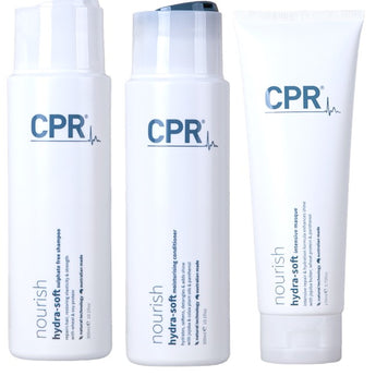 Vitafive CPR Nourish Hydra-Soft Shampoo, Conditioner & Treatment CPR Vitafive - On Line Hair Depot