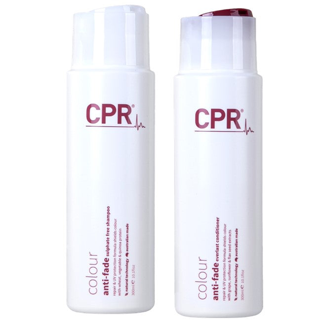Vitafive CPR Colour Anti fade Shampoo Conditioner 300ml and Treatment 170ml Trio - On Line Hair Depot