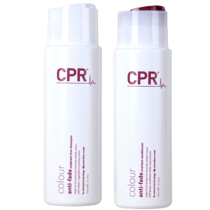 Vitafive CPR Colour Anti-fade Shampoo Conditioner 300ml Duo - On Line Hair Depot