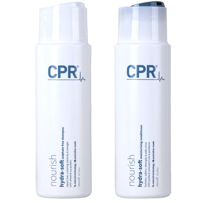Vitafive CPR Nourish Hydra-Soft Shampoo, Conditioner & Treatment - On Line Hair Depot
