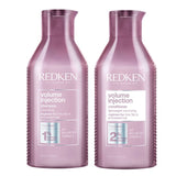 Redken Volume Injection Shampoo and Conditioner 500ml Duo Pack for fine or flat hair in need of volume or lift Redken High Rise - On Line Hair Depot