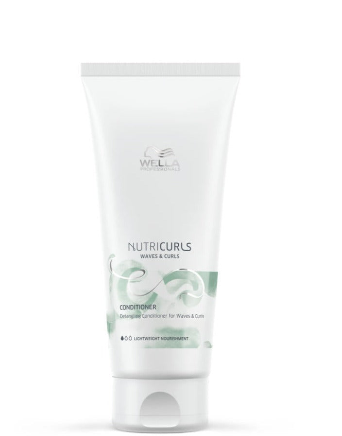 Wella Nutricurls Detangling Conditioner for Waves & Curls 200ml - On Line Hair Depot