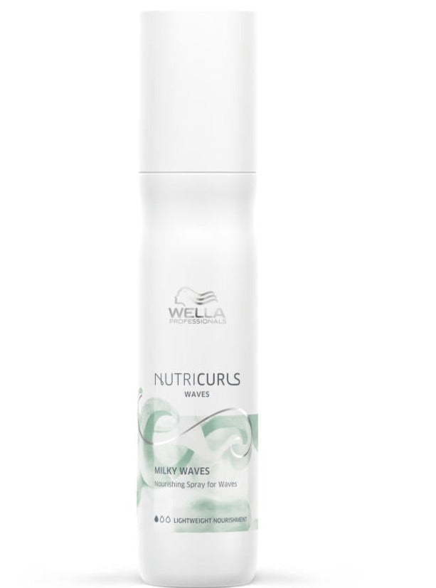 Wella Nutricurls Milky Waves Nourishing Leave in Spray for Waves - On Line Hair Depot