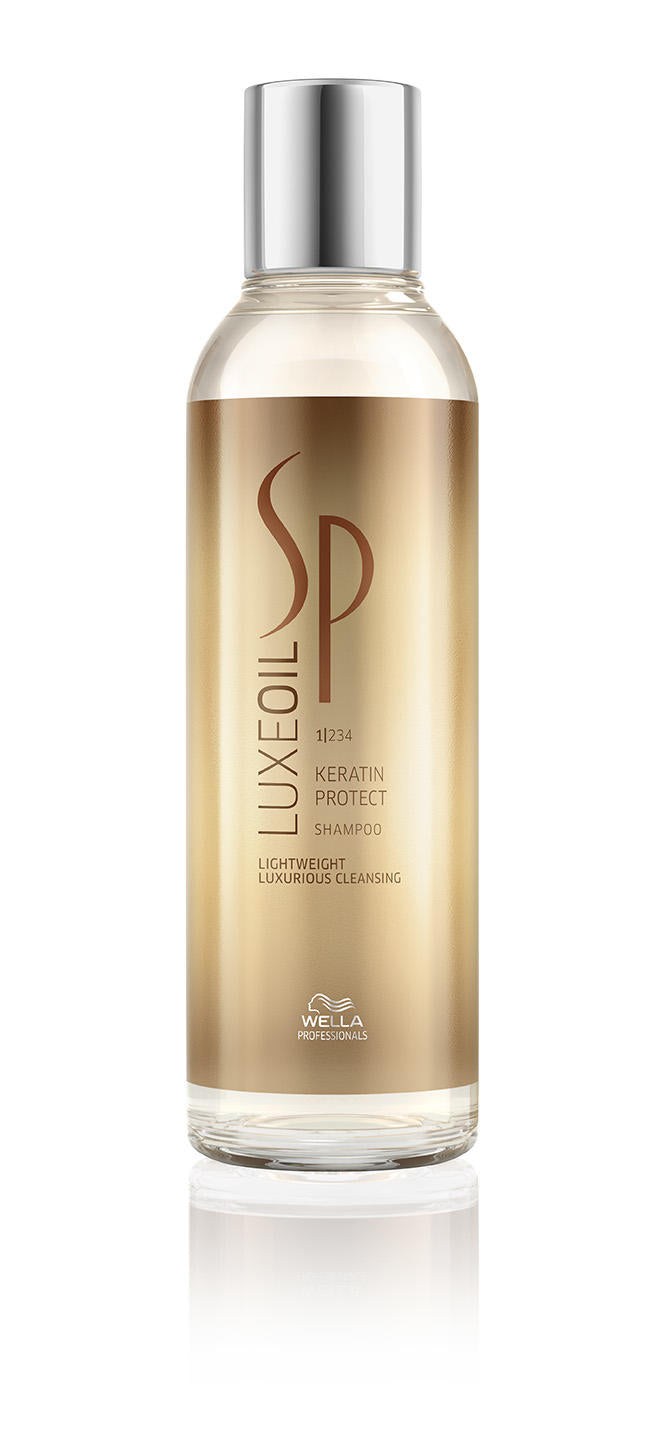 Wella SP Luxeoil Keratin Protect Shampoo 200ml - On Line Hair Depot